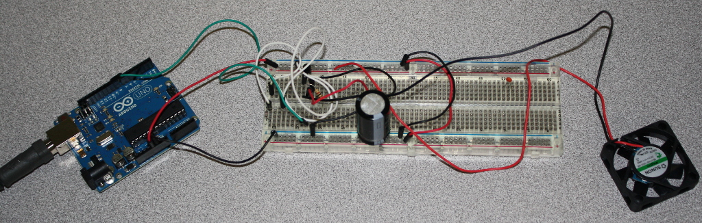electronic circuit of smell interface